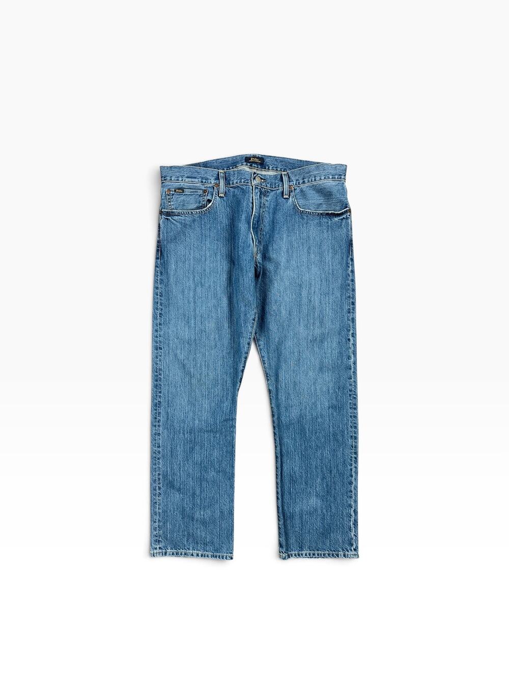 Polo Ralph Lauren The Hampton Relaxed Straight Jeans Blue — Size 36x30